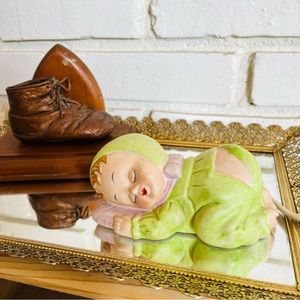 Vintage Sleeping Baby, Display, Nightlight, Nursery